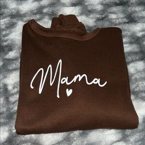 Brown 'Mama' Sweatshirt